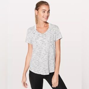 Lululemon Meant To Move Tee, Size 10, White